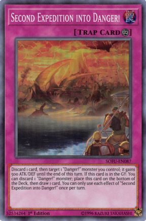 Second Expedition into Danger! [SOFU-EN087] Super Rare - Trinity Hobby