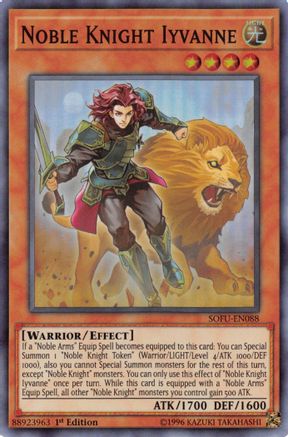 Noble Knight Iyvanne [SOFU-EN088] Super Rare - Trinity Hobby