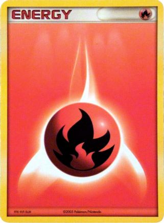 Fire Energy (2005 Unnumbered) [EX: Ruby & Sapphire] - Trinity Hobby