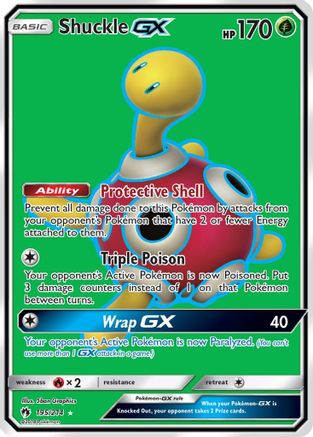 Shuckle GX (195/214) [Sun & Moon: Lost Thunder] - Trinity Hobby