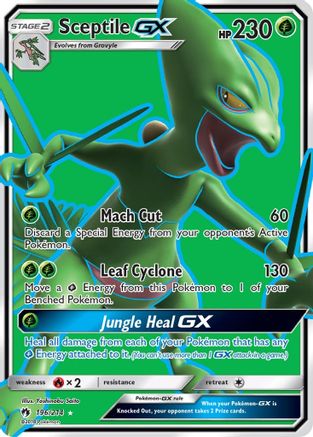 Sceptile GX (196/214) [Sun & Moon: Lost Thunder] - Trinity Hobby