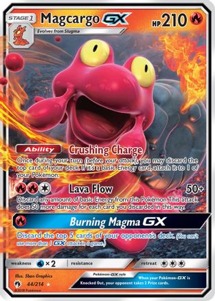 Magcargo GX (44/214) [Sun & Moon: Lost Thunder] - Trinity Hobby