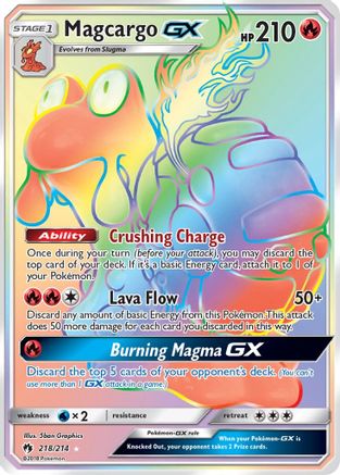Magcargo GX (218/214) [Sun & Moon: Lost Thunder] - Trinity Hobby