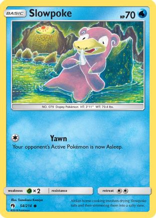 Slowpoke (54/214) [Sun & Moon: Lost Thunder] - Trinity Hobby