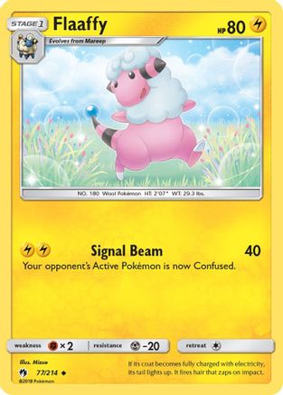 Flaaffy (77/214) [Sun & Moon: Lost Thunder] - Trinity Hobby