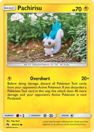 Pachirisu (80/214) [Sun & Moon: Lost Thunder] - Trinity Hobby