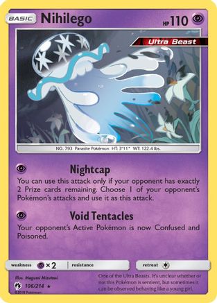 Nihilego (106/214) [Sun & Moon: Lost Thunder] - Trinity Hobby