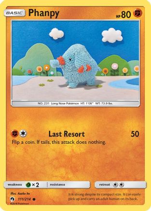 Phanpy (111/214) [Sun & Moon: Lost Thunder] - Trinity Hobby