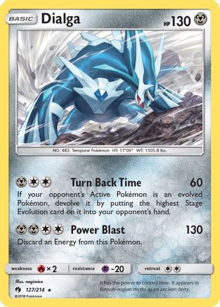 Dialga (127/214) [Sun & Moon: Lost Thunder] - Trinity Hobby