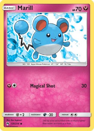 Marill (135/214) [Sun & Moon: Lost Thunder] - Trinity Hobby