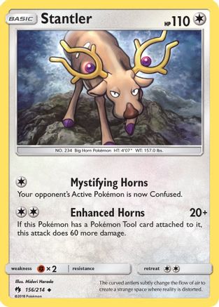 Stantler (156/214) [Sun & Moon: Lost Thunder] - Trinity Hobby