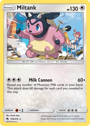 Miltank (158/214) [Sun & Moon: Lost Thunder] - Trinity Hobby