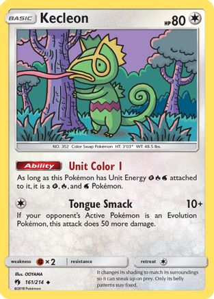Kecleon (161/214) [Sun & Moon: Lost Thunder] - Trinity Hobby