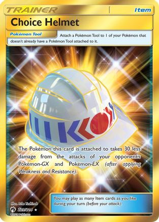 Choice Helmet (229/214) [Sun & Moon: Lost Thunder] - Trinity Hobby