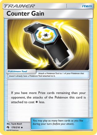 Counter Gain (170/214) [Sun & Moon: Lost Thunder] - Trinity Hobby
