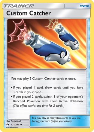 Custom Catcher (171/214) [Sun & Moon: Lost Thunder] - Trinity Hobby