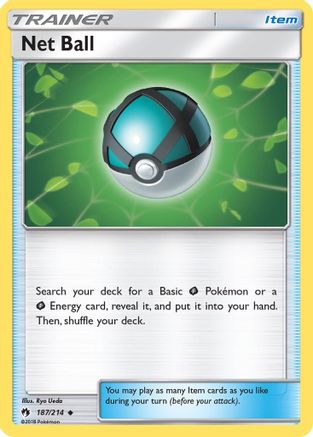 Net Ball (187/214) [Sun & Moon: Lost Thunder] - Trinity Hobby