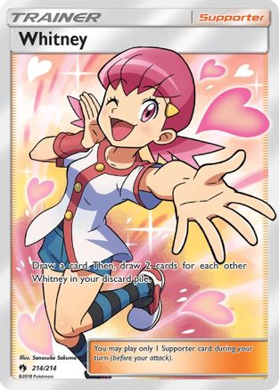 Whitney (214/214) [Sun & Moon: Lost Thunder] - Trinity Hobby