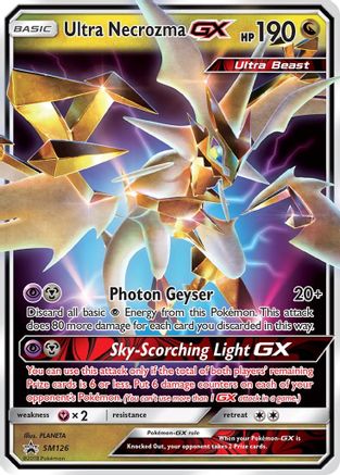 Ultra Necrozma GX (SM126) [Sun & Moon: Black Star Promos] - Trinity Hobby
