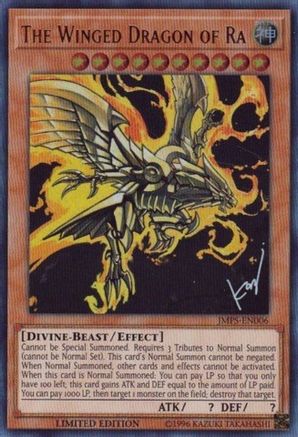 The Winged Dragon of Ra [JMPS-EN006] Ultra Rare - Trinity Hobby