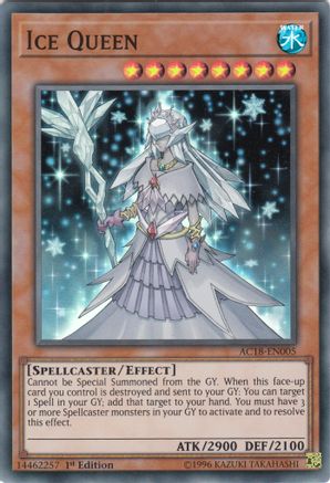 Ice Queen [AC18-EN005] Super Rare - Trinity Hobby