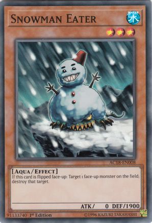 Snowman Eater [AC18-EN008] Super Rare - Trinity Hobby