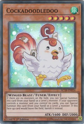 Cockadoodledoo [AC18-EN014] Super Rare - Trinity Hobby