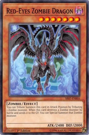 Red-Eyes Zombie Dragon [SR07-EN005] Common - Trinity Hobby