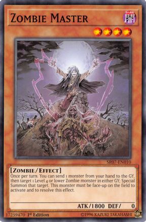 Zombie Master [SR07-EN010] Common - Trinity Hobby