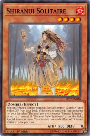 Shiranui Solitaire [SR07-EN018] Common - Trinity Hobby