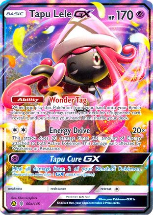 Tapu Lele GX (60a/145) [Alternate Art Promos] - Trinity Hobby