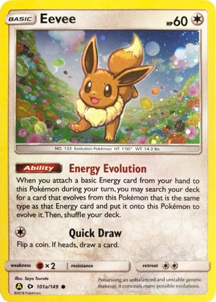 Eevee (101a/149) [Alternate Art Promos] - Trinity Hobby