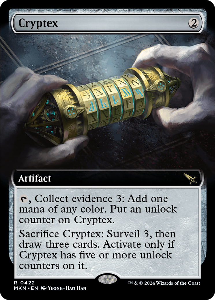 Cryptex (Extended Art) [Murders at Karlov Manor] - Trinity Hobby
