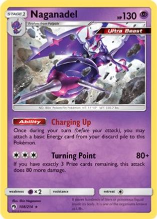 Naganadel(108/214) (Theme Deck Exclusive) [Sun & Moon: Lost Thunder] - Trinity Hobby