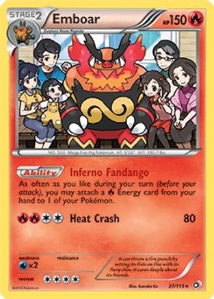 Emboar (27/113) (Theme Deck Exclusive) [Black & White: Legendary Treasures] - Trinity Hobby
