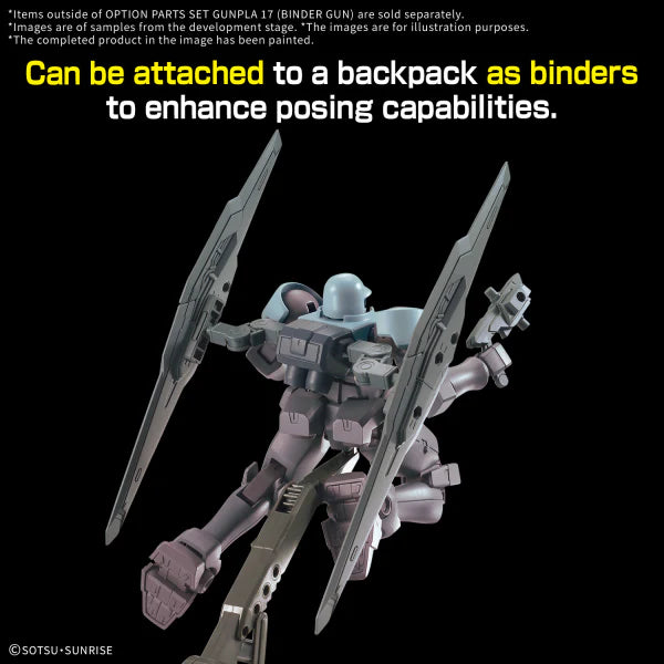 OPTION PARTS SET GUNPLA 17 （BINDER GUN）
