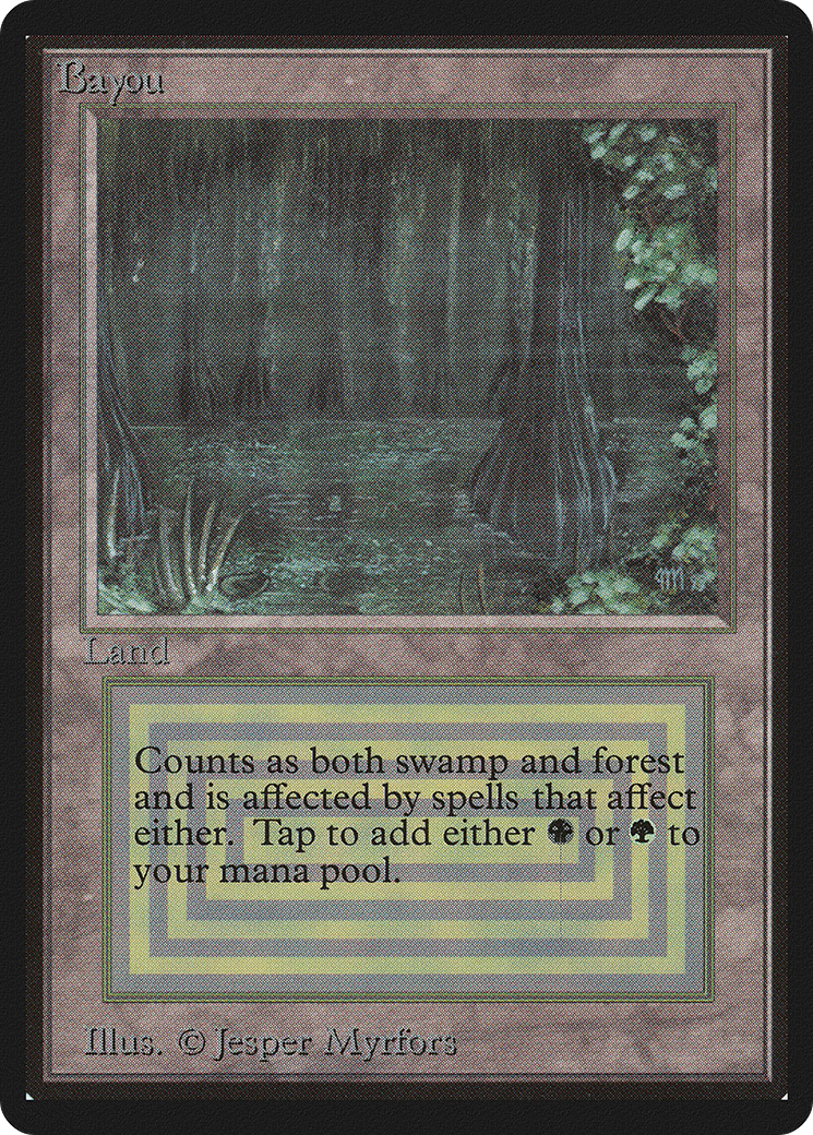 Bayou [Beta Edition] - Trinity Hobby