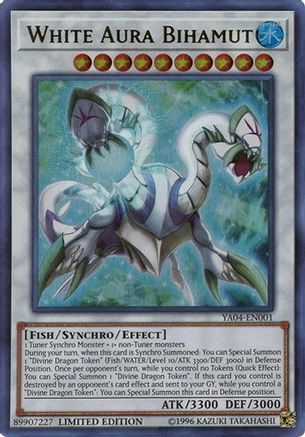 White Aura Bihamut [YA04-EN001] Ultra Rare - Trinity Hobby