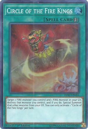 Circle of the Fire Kings [HISU-EN056] Super Rare - Trinity Hobby