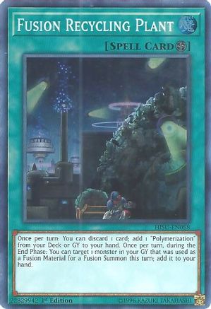 Fusion Recycling Plant [HISU-EN058] Super Rare - Trinity Hobby
