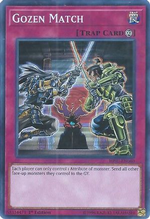 Gozen Match [HISU-EN060] Super Rare - Trinity Hobby