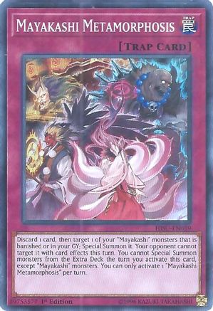 Mayakashi Metamorphosis [HISU-EN039] Super Rare - Trinity Hobby
