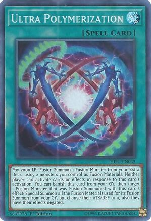 Ultra Polymerization [HISU-EN043] Super Rare - Trinity Hobby
