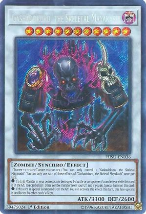Gashadokuro, the Skeletal Mayakashi [HISU-EN036] Secret Rare - Trinity Hobby