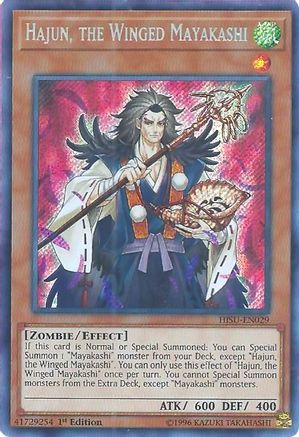 Hajun, the Winged Mayakashi [HISU-EN029] Secret Rare - Trinity Hobby