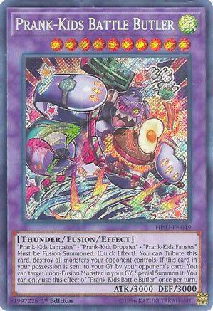 Prank-Kids Battle Butler [HISU-EN019] Secret Rare - Trinity Hobby