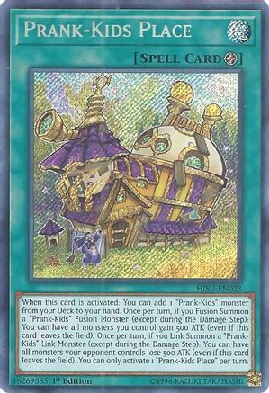 Prank-Kids Place [HISU-EN023] Secret Rare - Trinity Hobby
