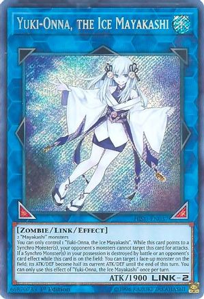 Yuki-Onna, the Ice Mayakashi [HISU-EN037] Secret Rare - Trinity Hobby