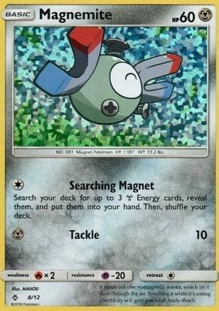 Magnemite (8/12) [McDonald's Promos: 2018 Collection] - Trinity Hobby