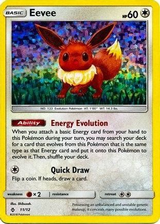 Eevee (11/12) [McDonald's Promos: 2018 Collection] - Trinity Hobby